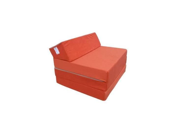 Matelas pliant 200x70x10 cm - NATALIA SPZOO - Orange - 2 personnes - 70x200 cm - Mousse polyuréthane
