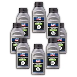 8x Bremsflüssigkeit LIQUI MOLY 21161 Bremsflüssigkeit DOT 5.1 Brake Fluid 500 ml