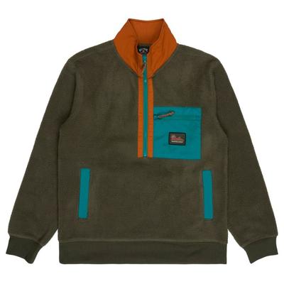 Billabong - Boundary Shore - Fleecepullover Gr S oliv