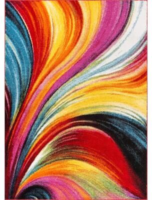 Well Woven Viva Pleasure Abstract Modern Area Rug