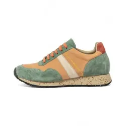 El Naturalista Unisex. 2SP02BU17605_0MU Leder Turnschuhe Nsp02 mehrfarbig (40), Öko-Leder, Wohnung, Schnürsenkel, Lässig