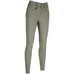 Pikeur Amia Damen Reithose Kniebesatz Siebdruck Light Moos Athleisure FS 2024, Größe: 38
