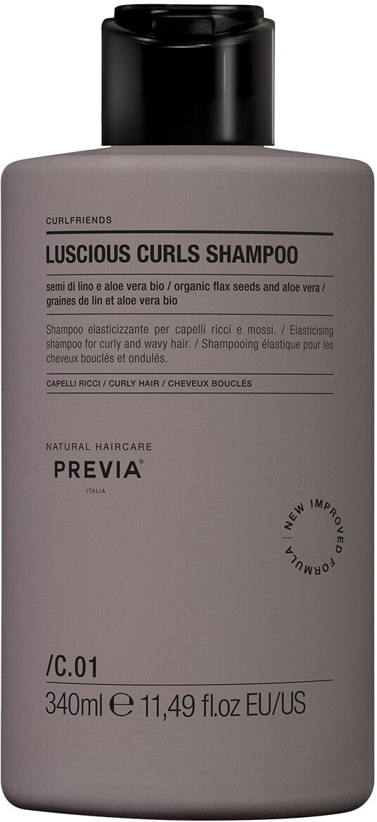 340ml PREVIA Curlfriends Luscious Curls Shampoo