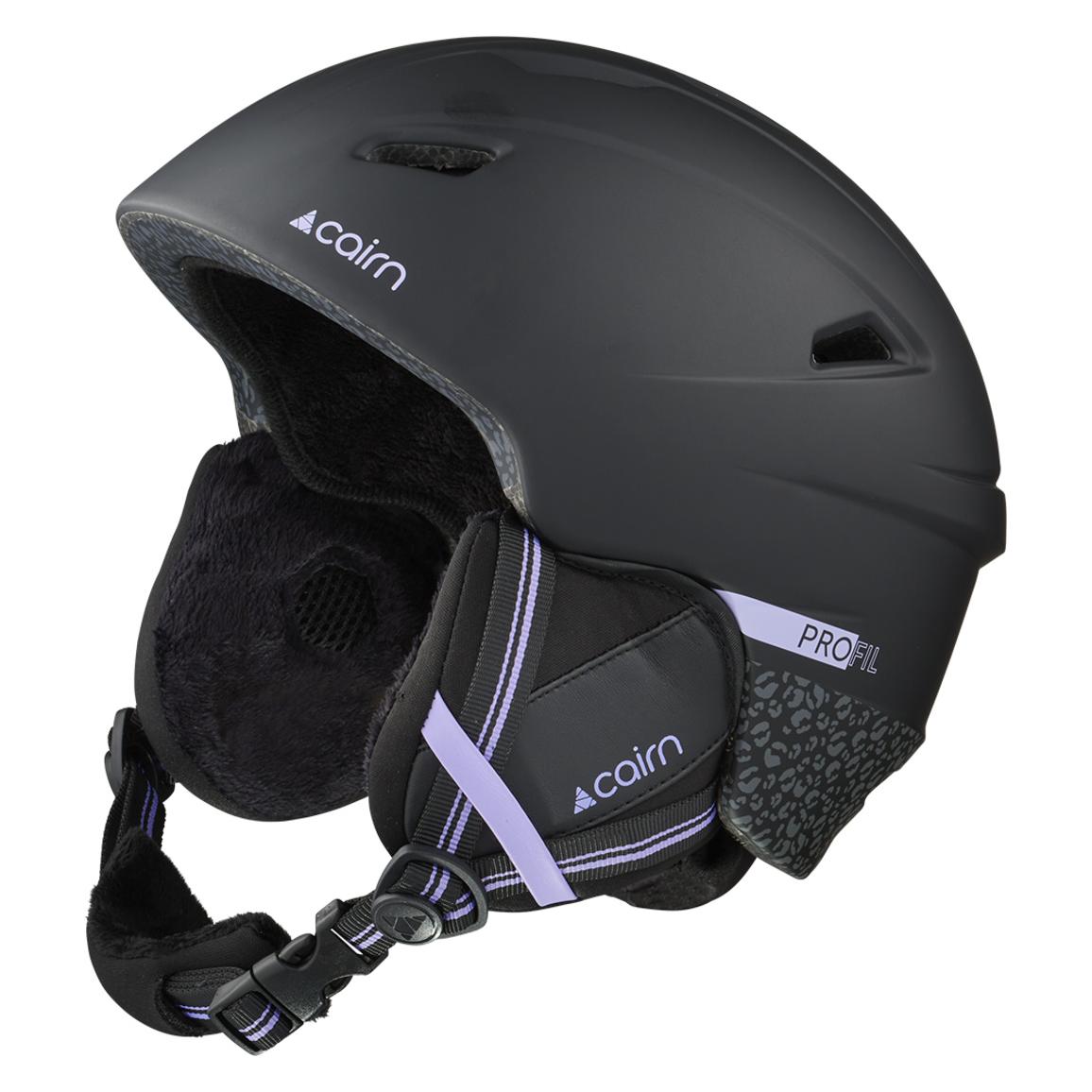 Cairn Ski Helmet Profil Mat Black Leopard 55 (55 - 56 cm, S) (06063100255/56)