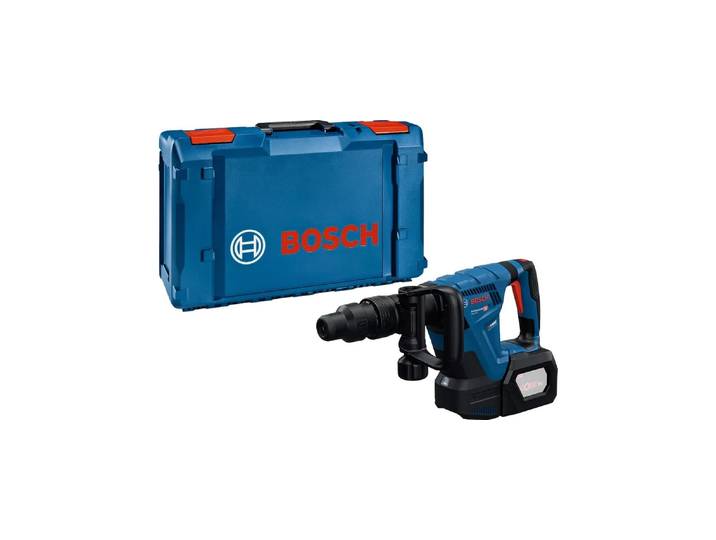 Akku-Schlagbohrmaschine BOSCH PROFESSIONAL mit SDS max GSH 18 V-5 in XL-BOXX , blau (bunt), Bohrmaschinen, Akku-Schlagbohrmaschine, Mit Koffer