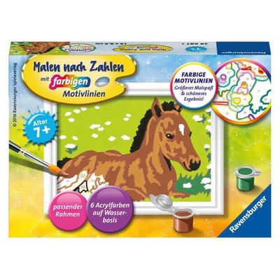 Ravensburger Malen nach Zahlen, kleines Fohlen