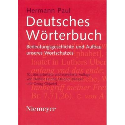 Deutsches Wörterbuch, Gebundene Ausgabe von Hermann Paul, De Gruyter, 978-3-484-73057-1