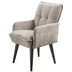 Exxpo by Gala Stuhl Mocca Mikrofaser Beige Sand