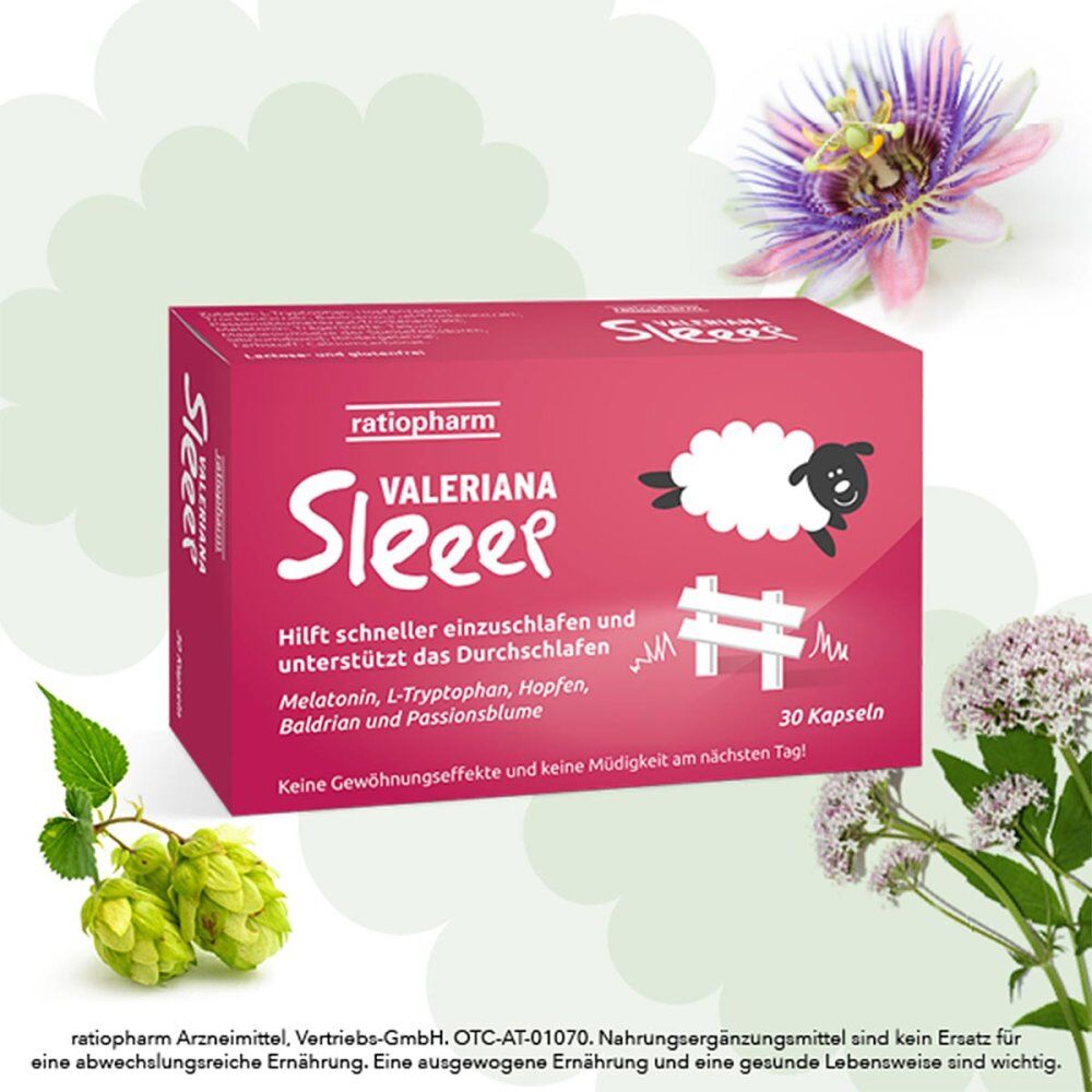 Valeriana Sleeep ratiopharm Kapseln 30stk