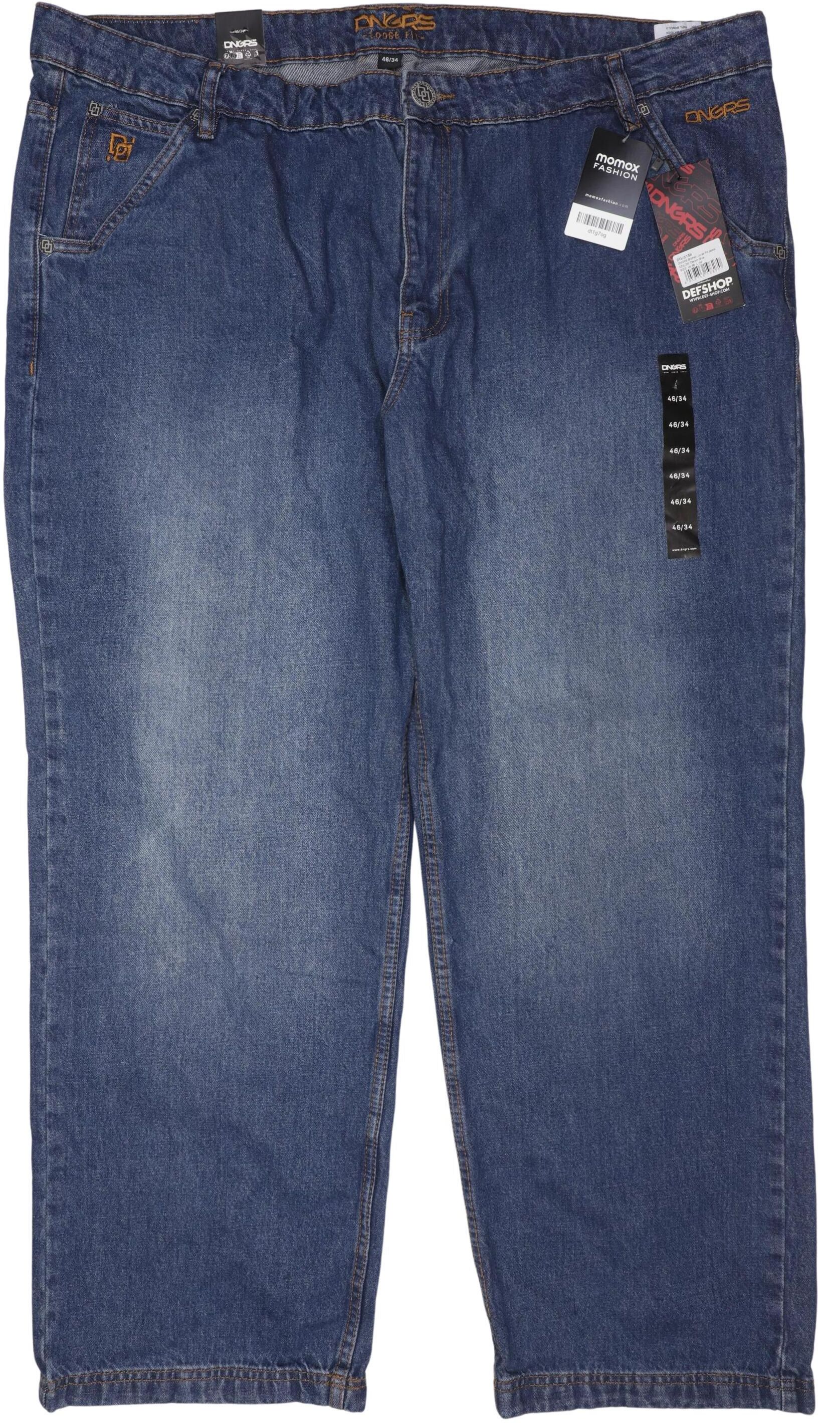 Dangerous Dngrs Herren Jeans, Blau, Gr. W46, Baumwolle - Second Hand