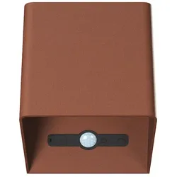 Beneito & Faure Beneito Faure Batteriebetriebene LED-Wandleuchte mit Lek Sensor-Bewegungssensor - 6 W, 3000 K, USB-C-Aufladung, IP54 - Wand-Deckenleuchte aus Corten