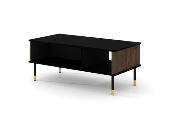 BIM Furniture Couchtisch Woody IV, 110 cm – Mattschwarz Bim Furniture - ref. 5903769745890 - 5903769745890 - Braun