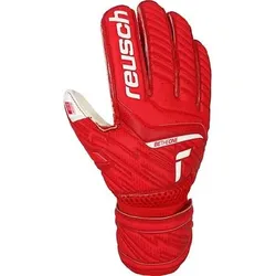 REUSCH Kinder Torwarthandschuhe Kinder Torwarthandschuhe Attrakt Silver Junior, Größe 7,5 in Rot Rot