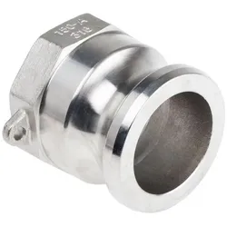 RS PRO, Schlauchanschluss + Schlauchverbinder, Adapter 1.1/2" - 1.1/2" (38.10 mm)
