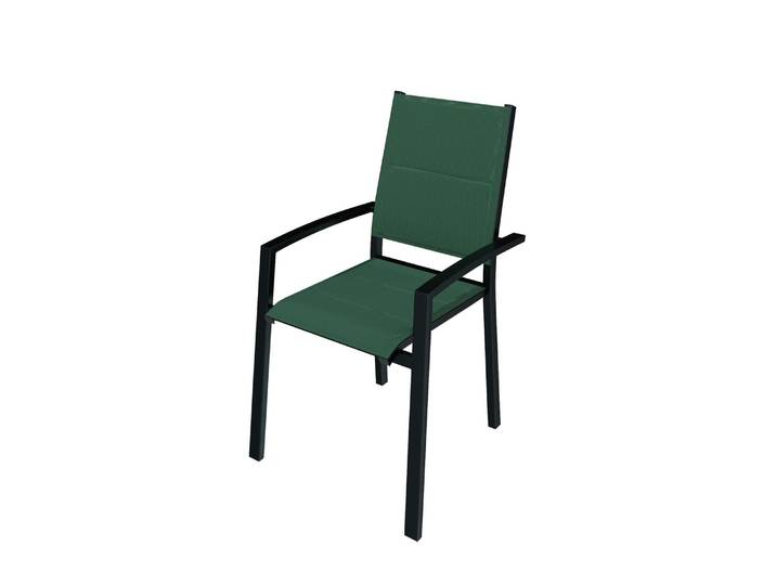 Fauteuil de jardin aluminium vert Sydney HYBA