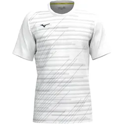 Mizuno, Herren, Sportshirt, Chiba Tee M (L), Weiss