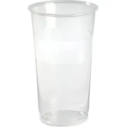 1000 Bierbecher Biergläser 400 cl Transparent Kunststoff
