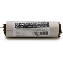 Smudge Stick - White Sage & Peppermint 10cm