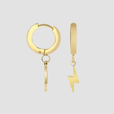 Kettenanhänger ADELIA´S "Anhänger aus Edelstahl", gold, Schmuckanhänger, Damen, Edelstahl, Kettenanhänger, Ideal als Geschenk zum einfach so