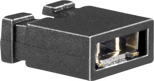 TRU Components 1582227 Kurzschlussbrücke Rastermaß: 2.54mm Polzahl je Reihe:2 Inhalt