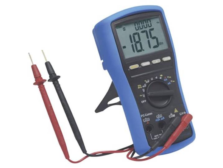 Metrel Md 9040 digitale multimeter Dmm 6000 Counts Cat Iv 1000 V