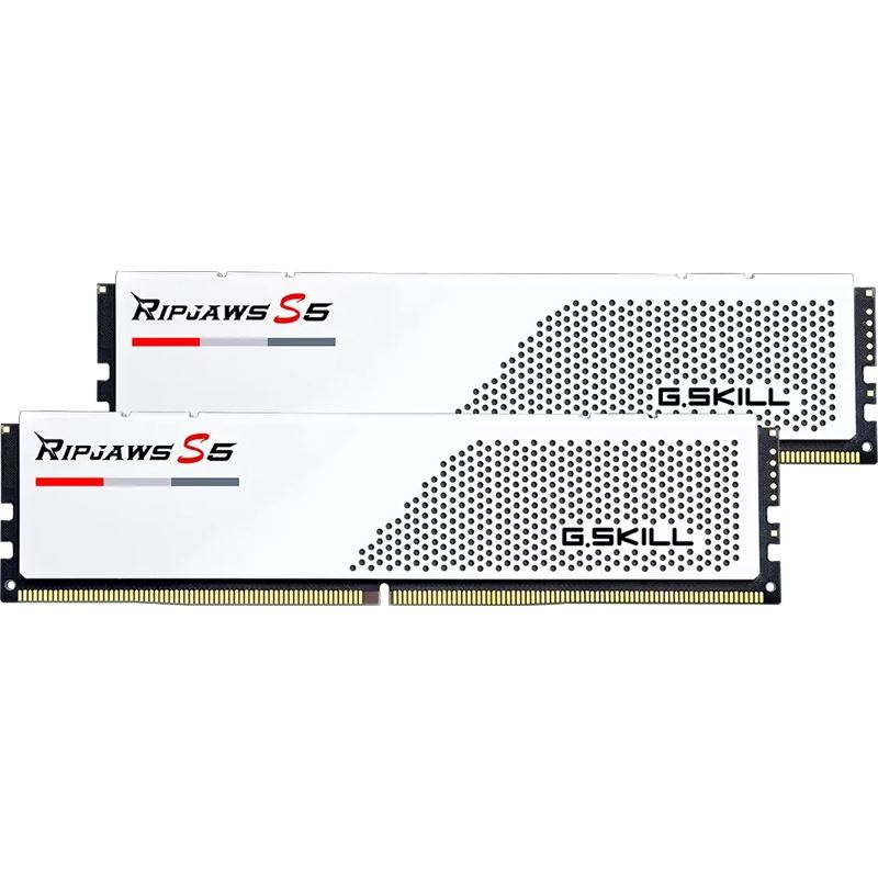 64GB G.Skill Ripjaws S5 weiss DDR5-5600 DIMM CL36 Dual Kit