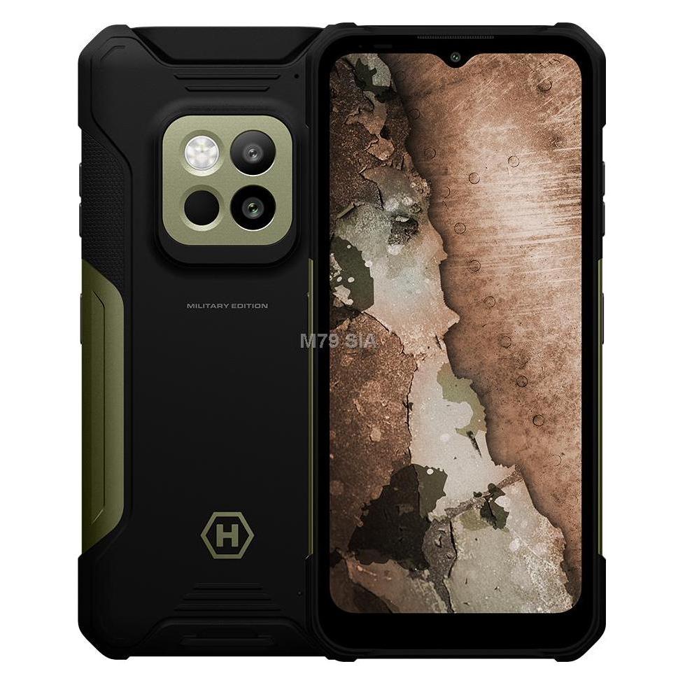 Myphone Konstruktion | 2 Thermal 5G Military Edition | Grün | 6,58 " | IPS | 1080 x 2408 Pixel | Mediatek (256 GB, Black, Green, 6.58", Dual SIM, 5G) (TEL000987)
