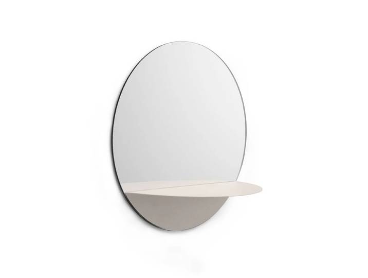 Normann Copenhagen - Horizon Spiegel, rund, weiss