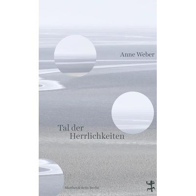 Tal der Herrlichkeiten, Gebundene Ausgabe von Anne Weber, Matthes & Seitz