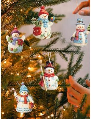 Rare Purchases Wood Crafts Snowman Ornament, Decorative Hangable Ornaments, Christmas Tree Pendant For Holiday Home Wood Crafts Snowman Ornament, Decorative Hangable Ornaments, Christmas Tree Pendant For Holiday Home