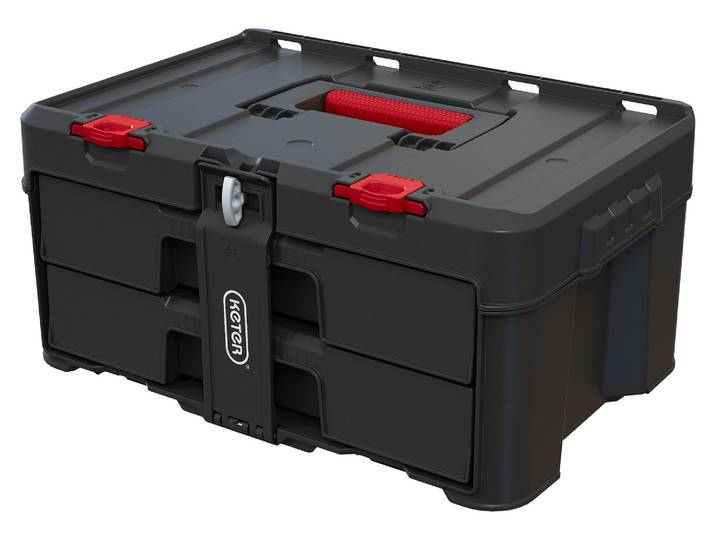 Coffre à outils KETER Stack\ N\ Roll à 2 tiroirs