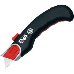 Midori 3 x WEDO® Cuttermesser Safety Premium 78815 Teppichmesser 19 mm Trapezklinge Universalmesser Paketme