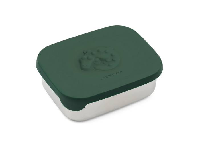 LIEWOOD - Arthur Lunchbox mit Deckel, Krokodil, garden green