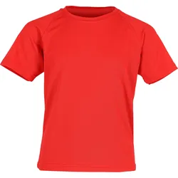 Spiro Junior Performance Aircool T-Shirt, red, L