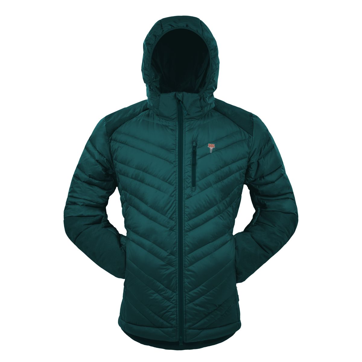 Grüezi Bag Lightful Downwool Jacket M ocean green (3020) L 2650-3020-L
