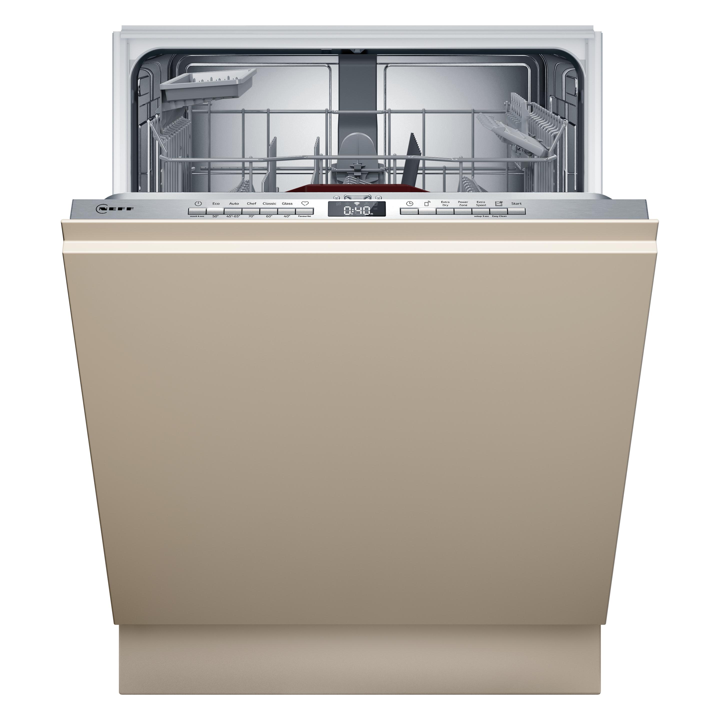 Neff N 50, Geschirrspüler vollintegrierbar, 60 cm, XXL, VarioScharnier für besondere Einbausituationen, S (S275EAX16E)