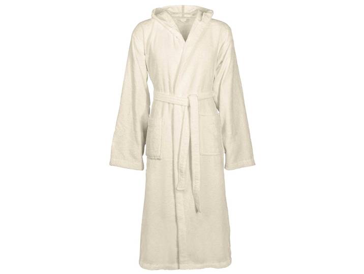 vidaXL Bademantel KINN Creme S Baumwolle