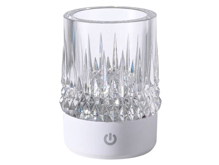 Lampe LED rechargeable LAX et verre - IP44