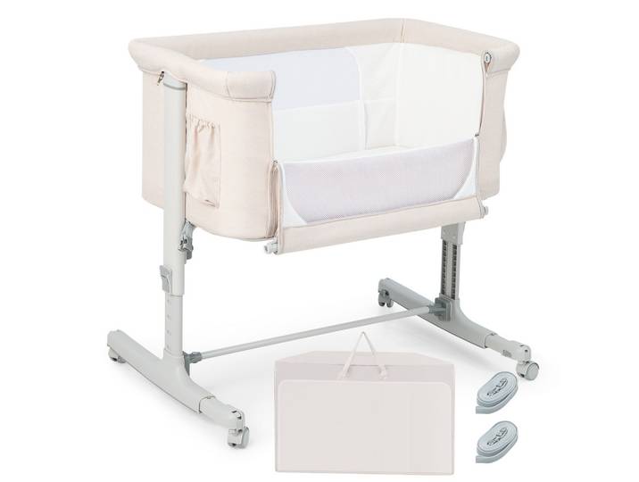 BEISTELLBETT Beige