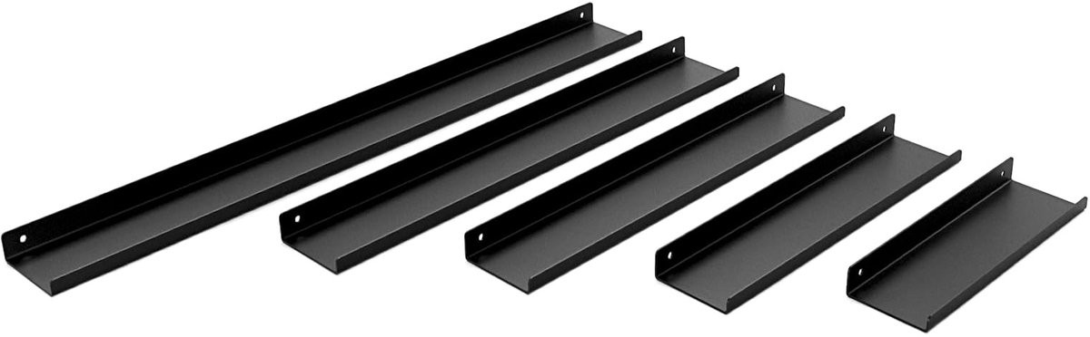 Metalen wandplank voor foto's en decoratie