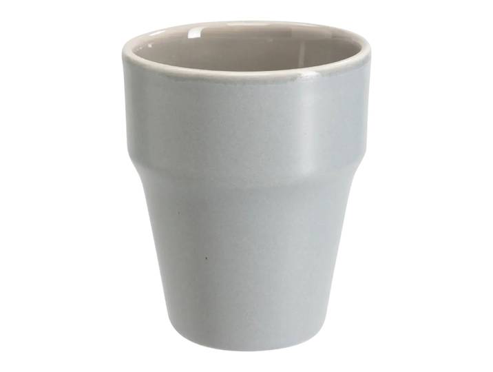 Kaffeetasse Seefeld, Atelier Pfister, grau, Porzellan