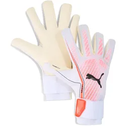 PUMA Ultra Ultimate HC Torwarthandschuhe 06 - PUMA white/glowing red/PUMA black 9
