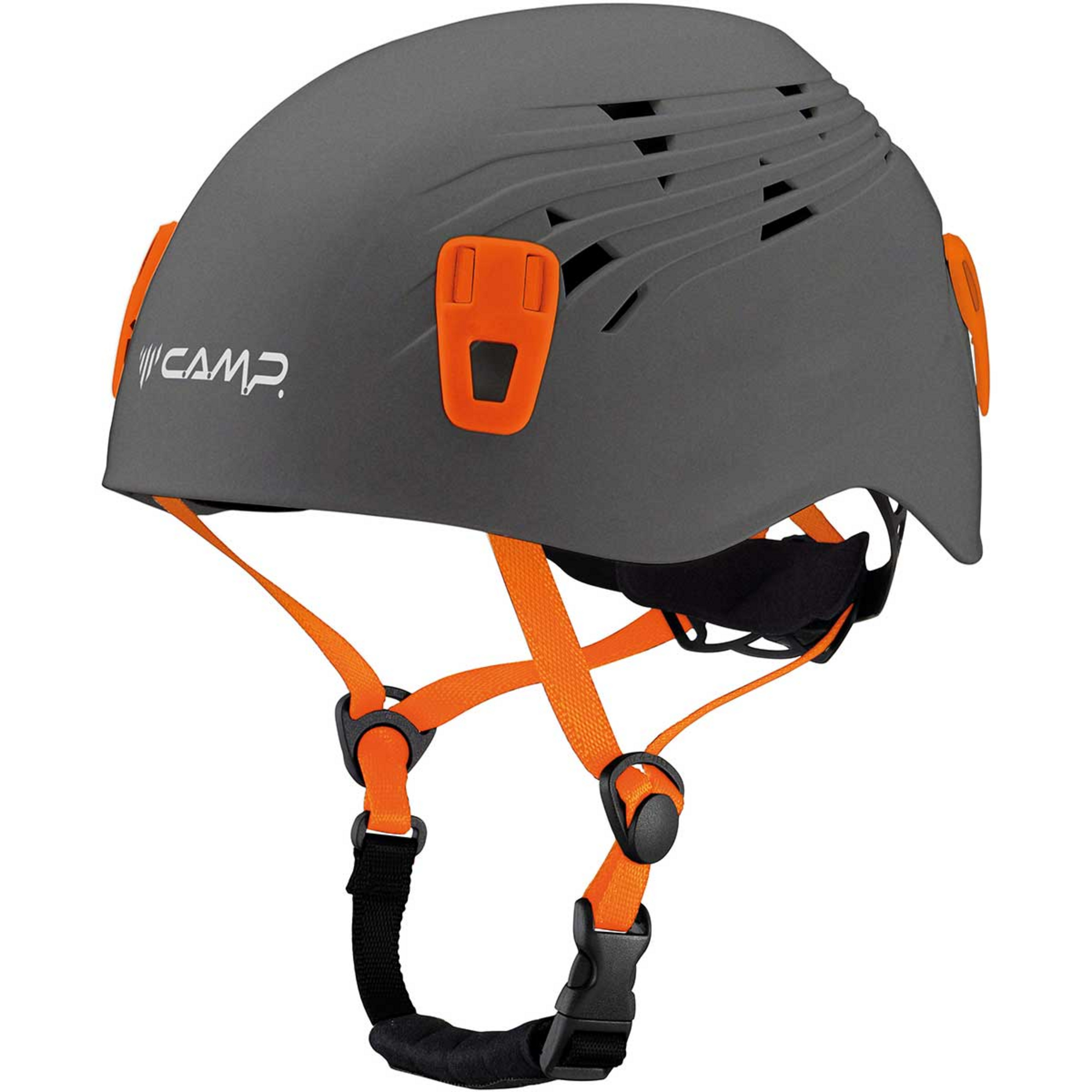 Camp Titan Kletterhelm Kletterhelme grau Größe 54-62cm Alpinklettern | Klettersteig | Sportklettern