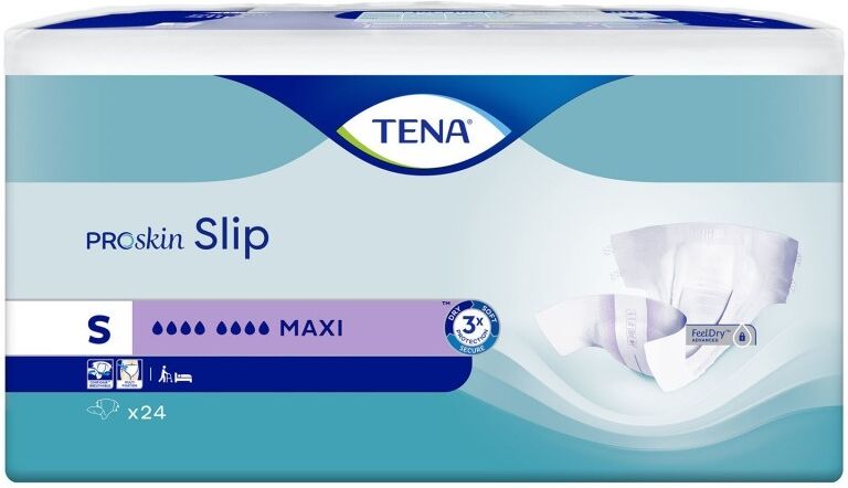 Tena Proskin Slip Maxi Small - 6 paquets de 24 protections