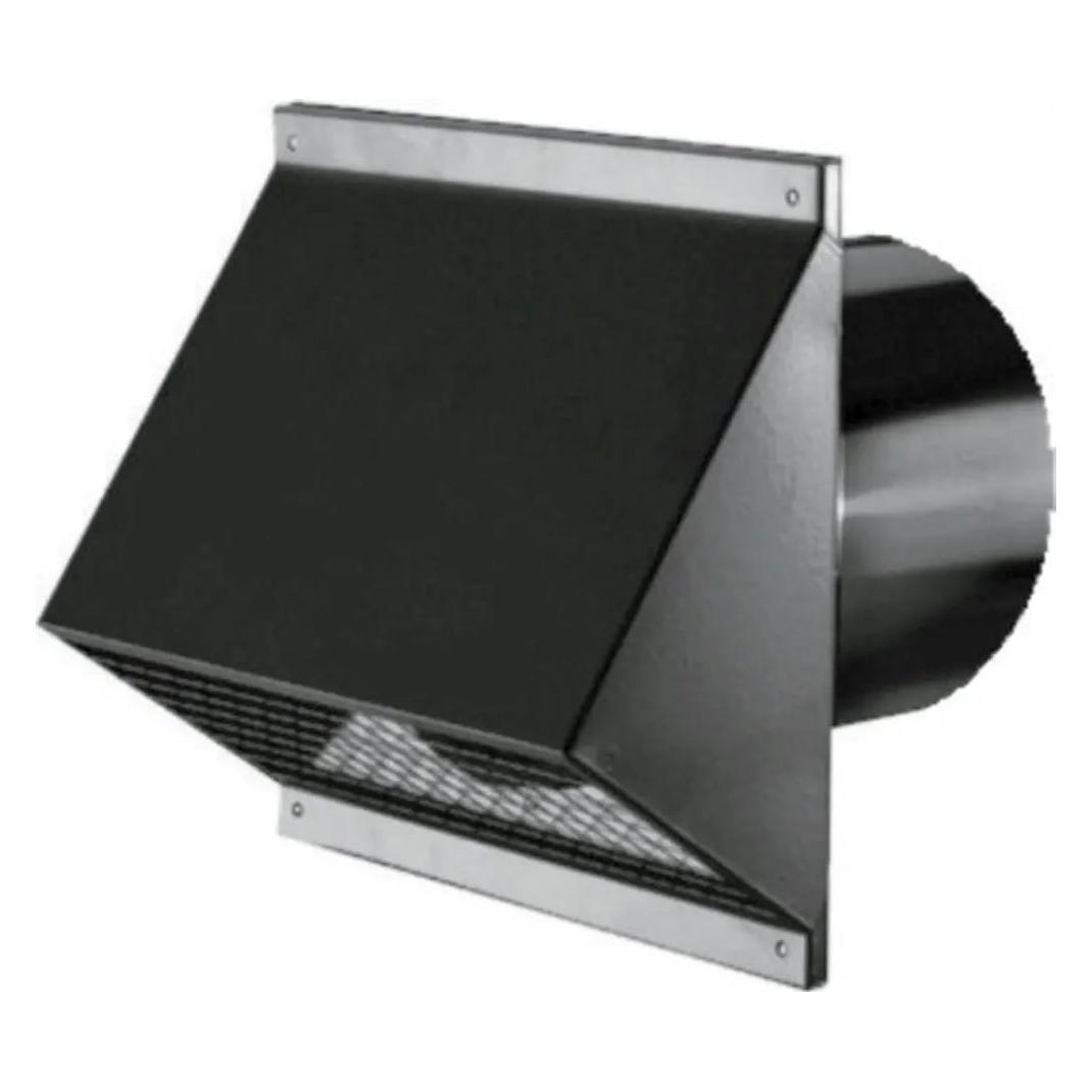 Wolf-Garten Wolf Garten Wolf CWL-Wandhaube DN150 Farbe: schwarz (2575807)