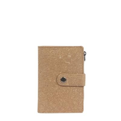 Geldbörse MARGELISCH "Corgémont 1", Damen, beige (sand), Materialmix, Kleinlederwaren, Geldbörse aus recycling Karton