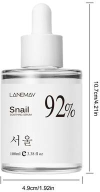 Inspire Select SnailRepair 92% Snail Mucin Hydrating Facial Essence & Serum 3.38 Fl Oz