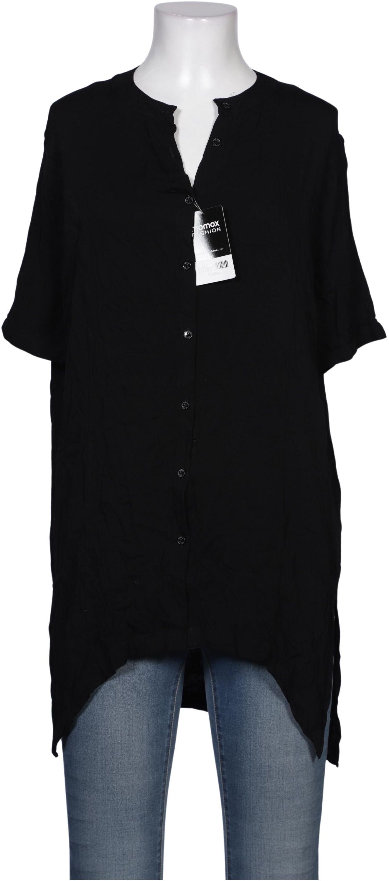 Karo Kauer Damen Bluse, Schwarz, Gr. XS, Viskose - Second Hand