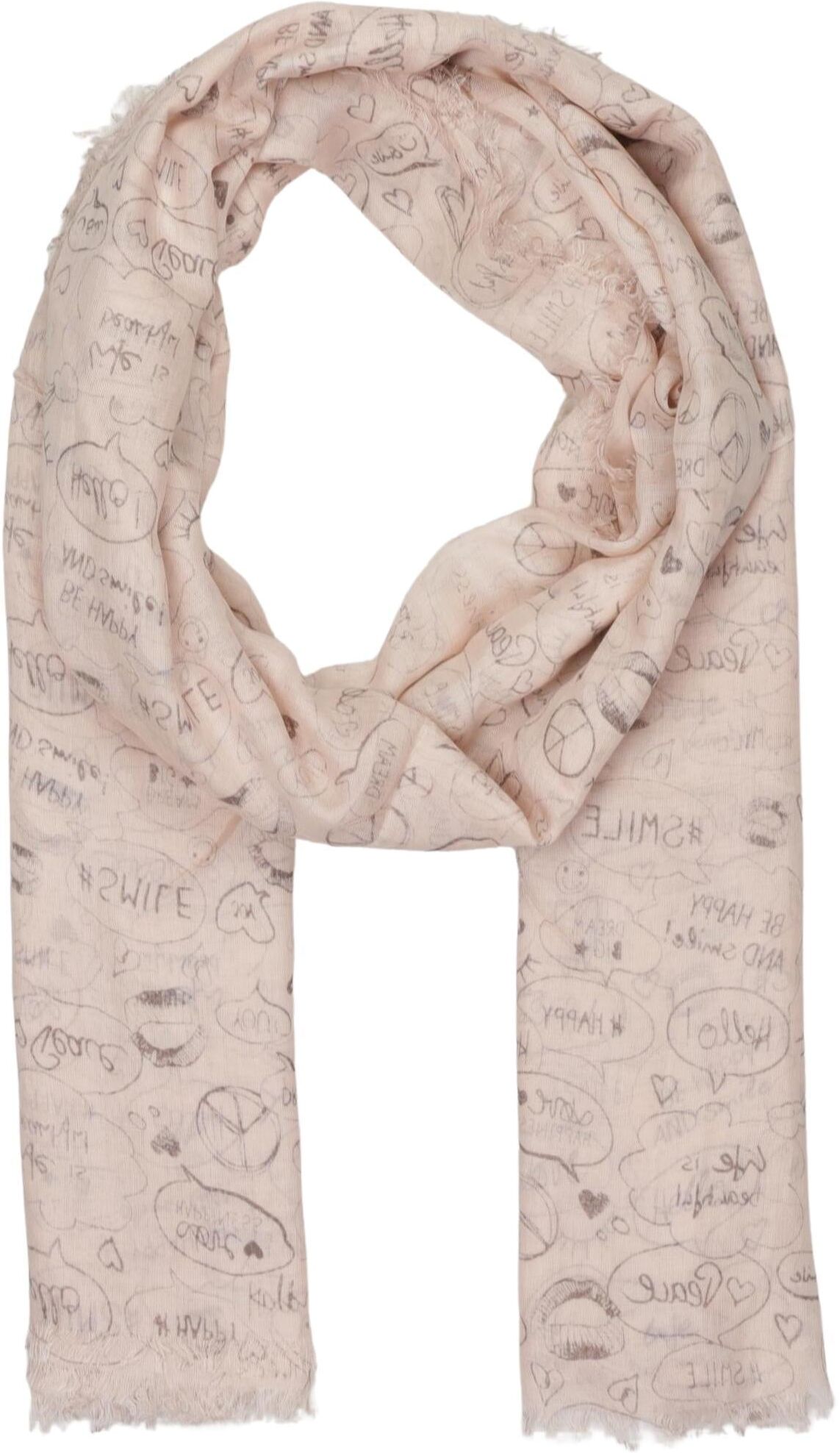 Codello Damen Schal oder Tuch, Beige, Viskose - Second Hand