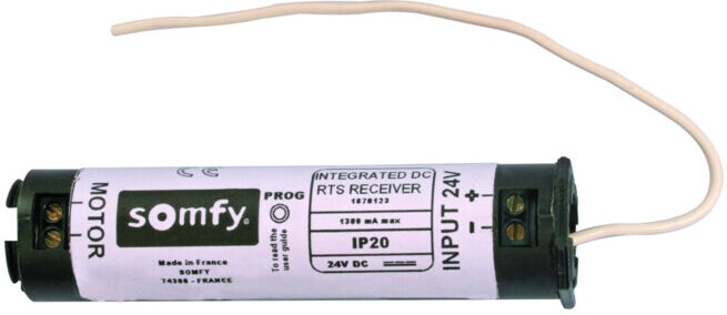 somfy Récepteur radio 1870140 24VDC Récepteur radio RTS (1870140)